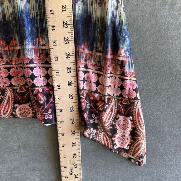 Unity World Wear‎ Women’s S Paisley Tie Dye Boho Lagenlook Artsy - Picture 7 of 8